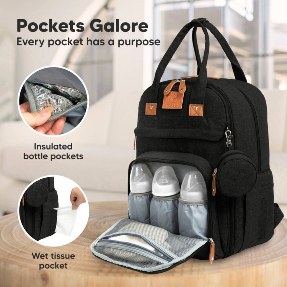 KeaBabies - Rove Diaper Backpack - Picture 7 of 10